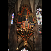 Strasbourg (Straburg), Cathdrale Notre-Dame, Schwalbennest-Orgel