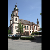 Ebersmunster (Ebersmnster), glise Abbatiale (Abteikirche), Seitenansicht