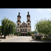 Ebersmunster (Ebersmnster), glise Abbatiale (Abteikirche), Ansicht von vorne