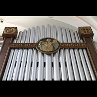 Schramberg (Schwarzwald), Heilig-Geist-Kirche, Rechter Pfeifenturm mit Verzierung