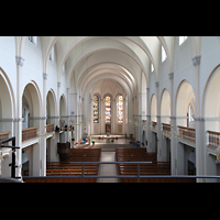 Schramberg (Schwarzwald), Heilig-Geist-Kirche, Blick von der Orgelempore in die Kirche