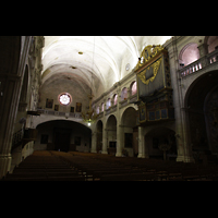 Sa Pobla (Mallorca), Sant Antoni Abat, Innenraum in Richtung Rckwand