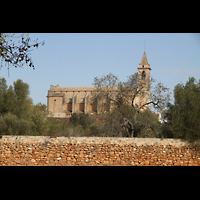 Santany (Mallorca), Sant Andreu, Auenansicht vom Stadtrand