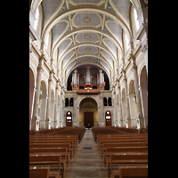 Paris, Saint-Franois-Xavier, Innenraum in Richtung Orgel