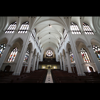 Denver, Cathedral Basilica of the Immaculate Conception, Querhaus mit Blick zur Orgel