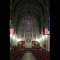 West Point, Military Academy Cadet Chapel, Chorraum mit den beiden Haupt-Orgelgehusen