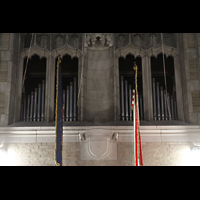 West Point, Military Academy Cadet Chapel, Pfeifen der Nave Organ in den Seitenschiff-Bgen