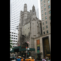 New York City, St. Thomas 5th Ave, Auenansicht