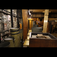 Philadelphia, Macy's ('Wanamaker') Store, Spitze des Hauptpedals mit Teilansicht der Roll Cymbal