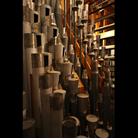 Atlantic City, Boardwalk Hall ('Convention Hall'), Krummhorn, French Horn, Saxophone, English Horn, Oboe Horn (l-r) der Great-Solo Zungenbatterie