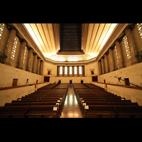 Philadelphia, Girard College Chapel, Blick vom Spieltisch zur Rckwand