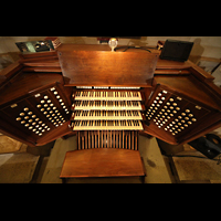 Philadelphia, Girard College Chapel, Spieltisch von oben