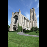 Chicago, University, Rockefeller Memorial Chapel, Auenansicht