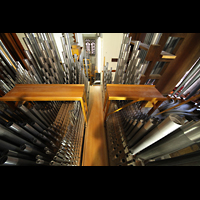 Chicago, University, Rockefeller Memorial Chapel, Eine der Windladen der Great Division