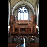 Chicago, University, Rockefeller Memorial Chapel, Orgel auf der Westempore