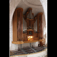 Dresden, Kreuzkirche, Orgel von der Seitenempore aus gesehen