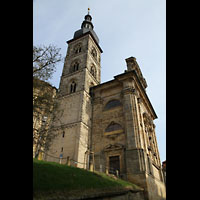 Bamberg, St. Stephan, Auenansicht mit Turm