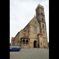 Bamberg, Pfarrkirche Unserer Lieben Frau, Fassade