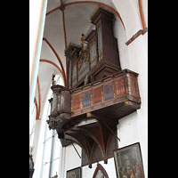Lbeck, St. Jakobi, Kleine Orgel mit Empore