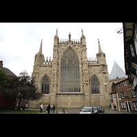 York, Minster (Cathedral Church of St Peter), Chor Auenansicht