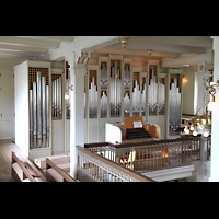 Reykjavk, Dmkirkja (Ev. Dom), Orgel seitlich
