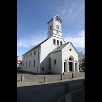 Reykjavk, Dmkirkja (Ev. Dom), Auenansicht