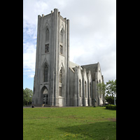 Reykjavk, Landakotskirkja, Dmkirkja Krists Konungs, Christknigs-Kathedrale), Auenansicht