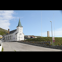 Honningsvg, Kirke, Auenansicht