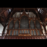 Bergen, Johanneskirke, Orgel perspektivisch