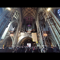 Wien (Vienna), Stephansdom, Restaurierung der Kauffmann-Orgel