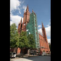 Wiesbaden, Marktkirche, Auenansicht