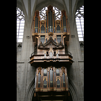 Brussel (Bruxelles - Brssel), Kathedraal Sint Michiel en Goedele, Prospekt der Hauptorgel