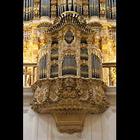Granada, Catedral, Rckpositiv der Epistelorgel