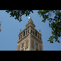 Sevilla, Catedral, Spitze der Giralda