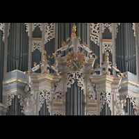 Naumburg, Stadtkirche St. Wenzel, Prospekt-Detail