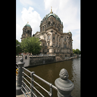 Berlin, Dom, Ansicht von hinten mit Spree