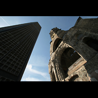 Berlin, Kaiser-Wilhelm-Gedchtniskirche, Steile Perspektive