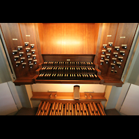 Mnchen (Munich), St. Markus, Spieltisch der Chororgel