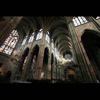 Wien (Vienna), Votivkirche, Vierung in Richtung Orgel