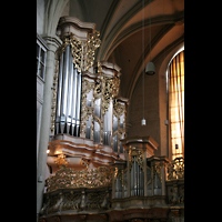 Wien (Vienna), Michaelerkirche (ehem. Hofpfarrkirche St. Michael), Linker Orgelturm