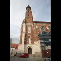 Seitenansicht Straubing, Basilika St. Jakob, Seitenansicht