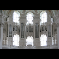 Neresheim, Abteikirche, Orgel