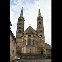 Bamberg, Kaiserdom St. Peter und St. Georg, Ostchor mit Doppeltrmen