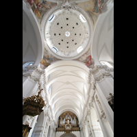 Fulda, Dom St. Salvator, Kuppel und Orgel
