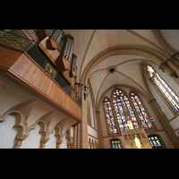 Paderborn, Dom, Chorraum mit Chororgel