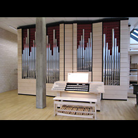 Kln (Cologne), Hochschule fr Musik und Tanz, R109, Orgel mit Spieltisch