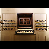 Alkmaar, Sint Laurenskerk, Spieltisch (unbeleuchtet)