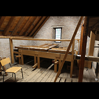 Alkmaar, Sint Laurenskerk, Balganlage der Chororgel