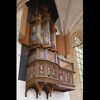 Alkmaar, Sint Laurenskerk, Chororgel (van Coevelen 1511), seitlich