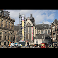 Amsterdam, Nieuwe Kerk, Ansicht von Sden